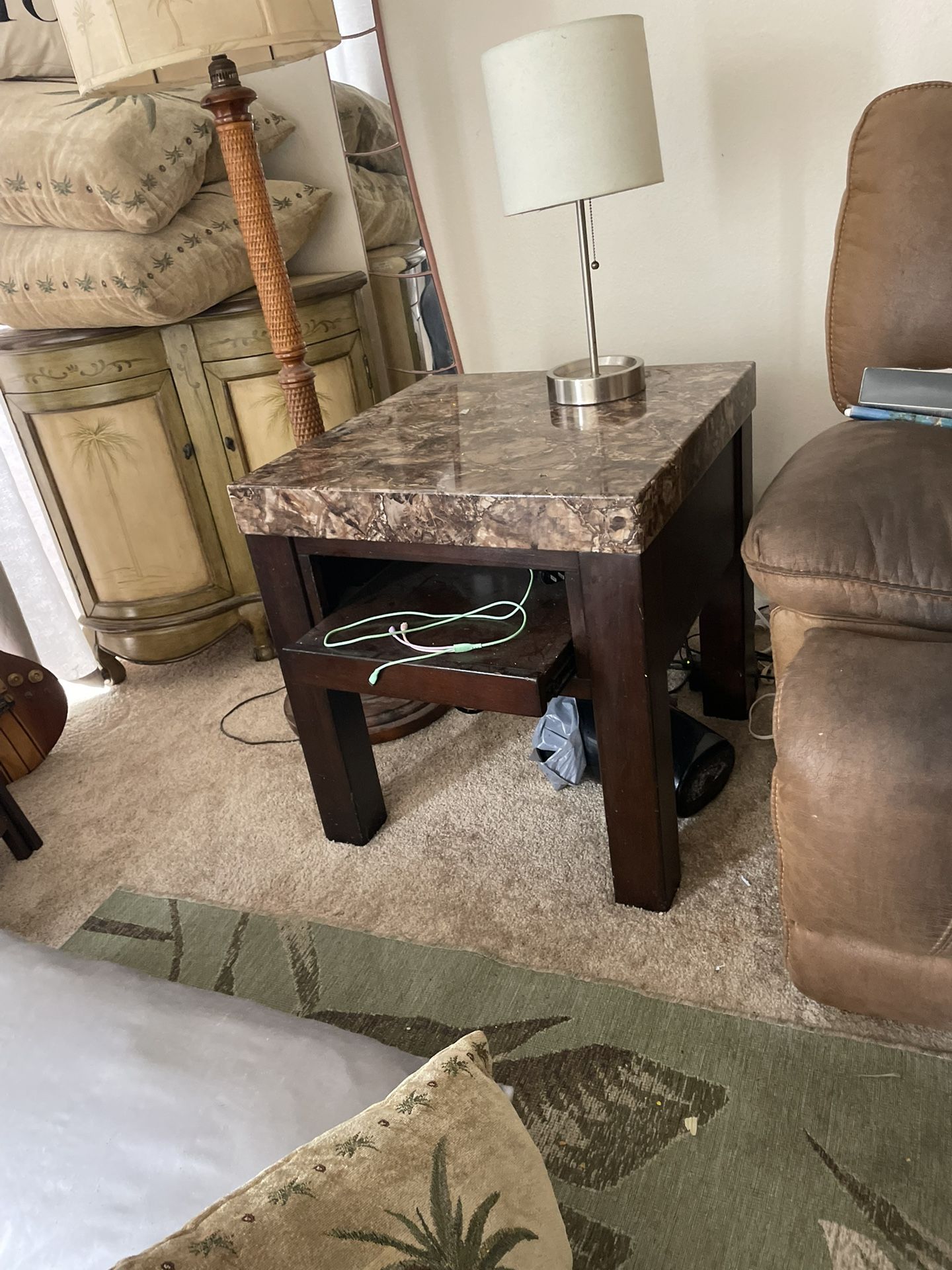 Square End Table