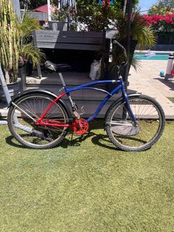 Huffy Cranbrooks Beach Summer Gravel Cruiser Bike