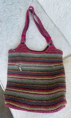 “the sak” - woven, Multicolored Shoulder Bag