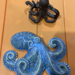 Octopus Decor Bundle Bliss Studio Ceramic Beach Coastal