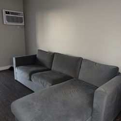 IKEA Finnala sofa W/ Chaise Storage Compartment