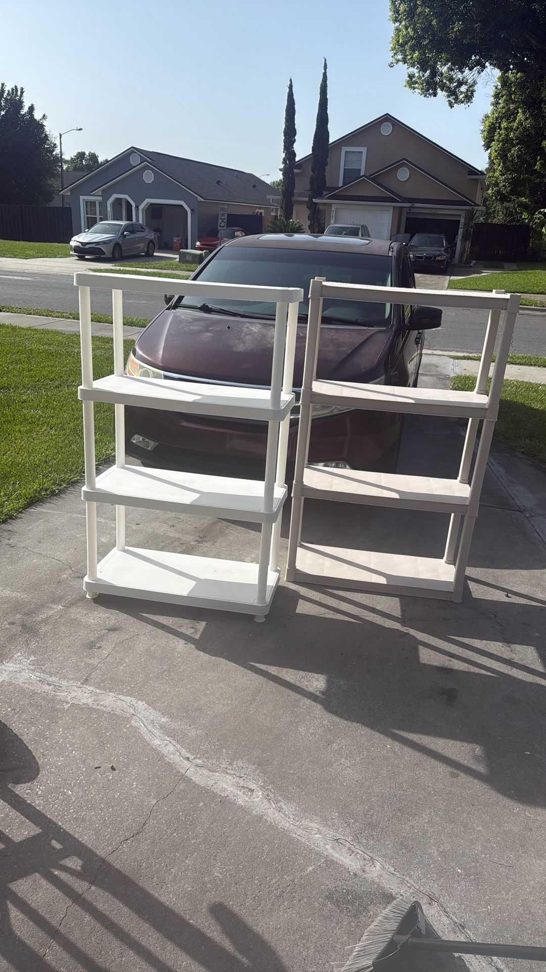 4 Layer Plastic Rack