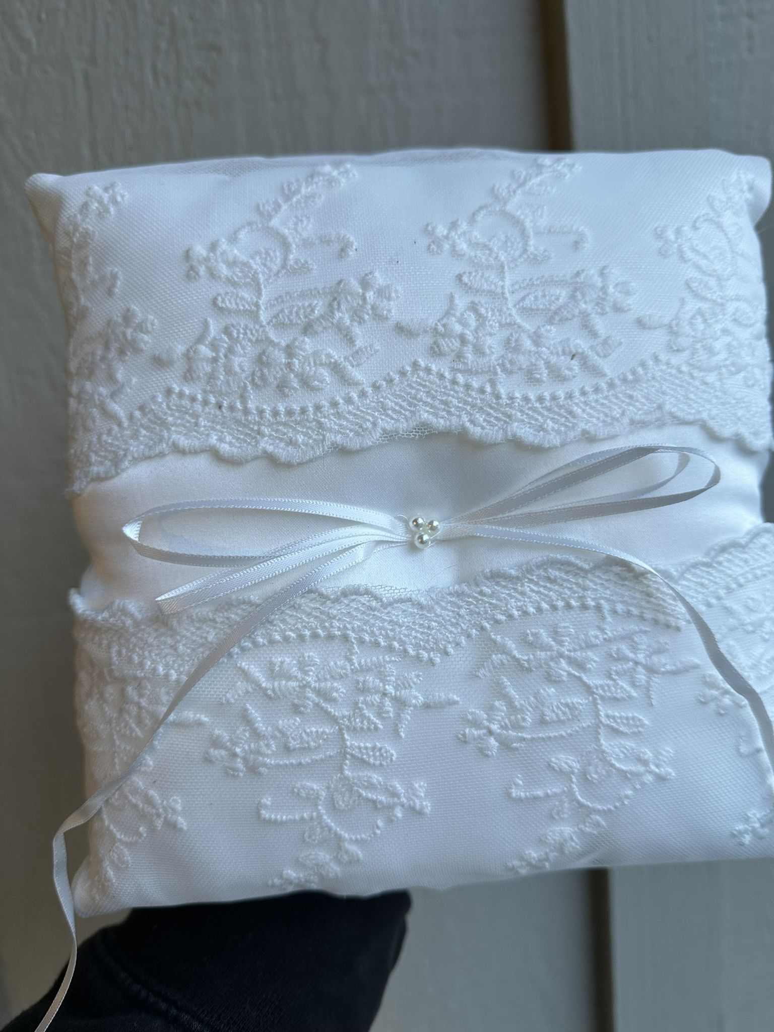 Ring Bearer Cushion (used once)