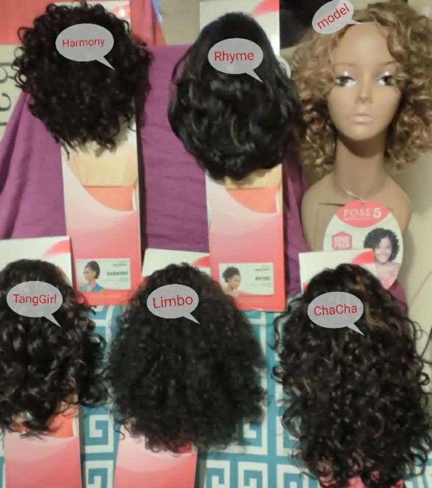 Glance drawstring ponytails all for $15