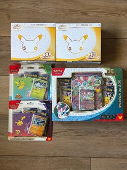 Pokemon Cards 30th Anniversary