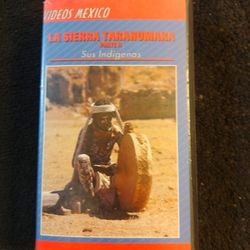 RARE.  VHS. ( La Sierra Tarahumara: Part II - Sus Indigenas).  By.   Sergio Valles Rivas.  