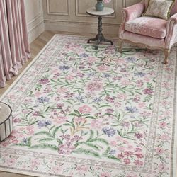 8x10 Pink/purple Area Rug 