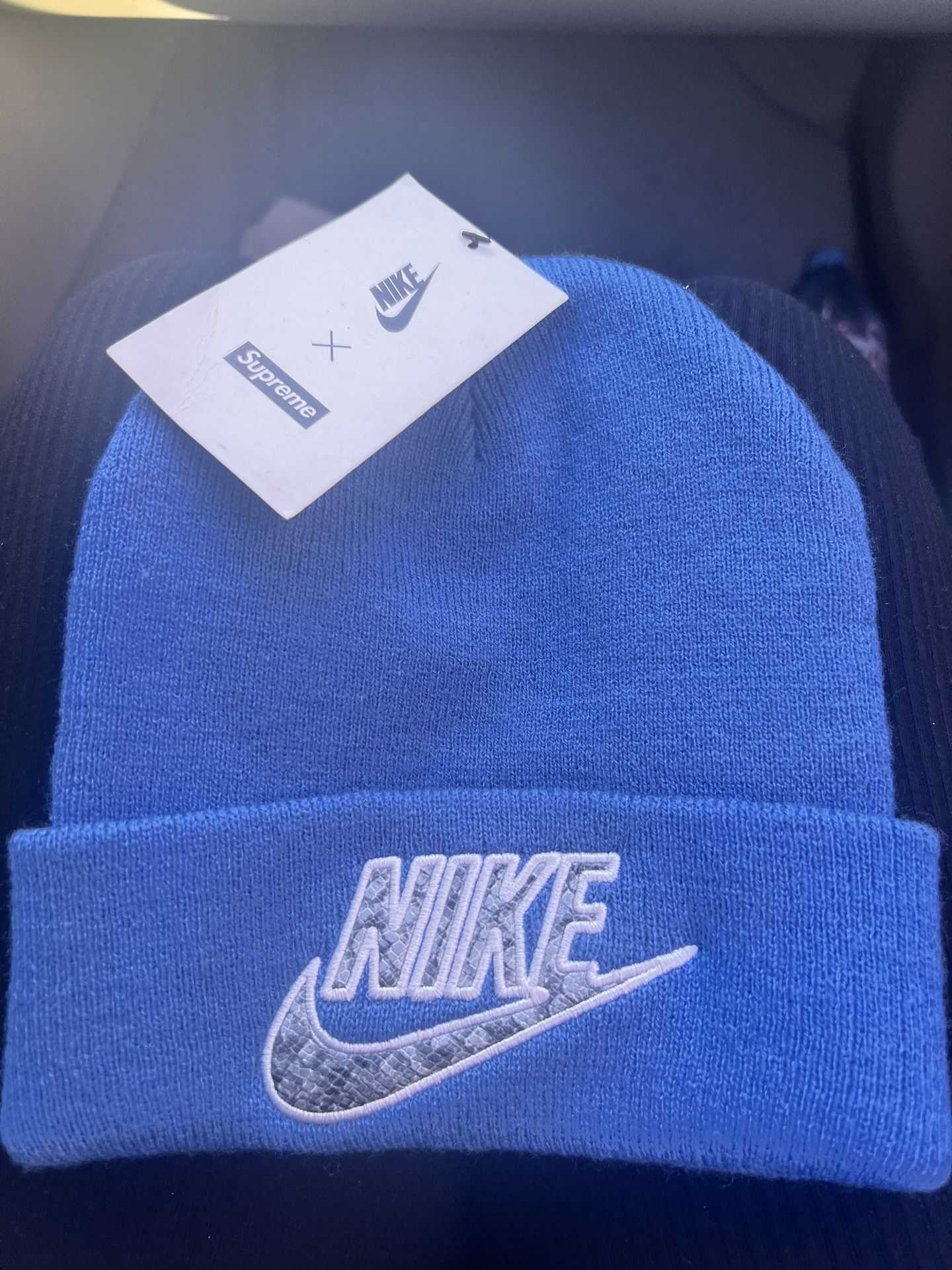 Nike x Supreme Snakeskin Beanie 