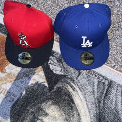 Dodgers And Angels Hat