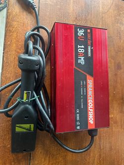 36v 18amp SpranceGolf Shop golf cart charger