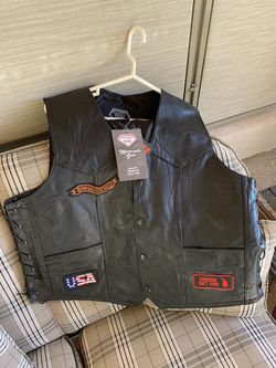 Motorcycle Gear Jacket Large & Vest Extra Large