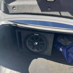 12” kicker subwoofer 