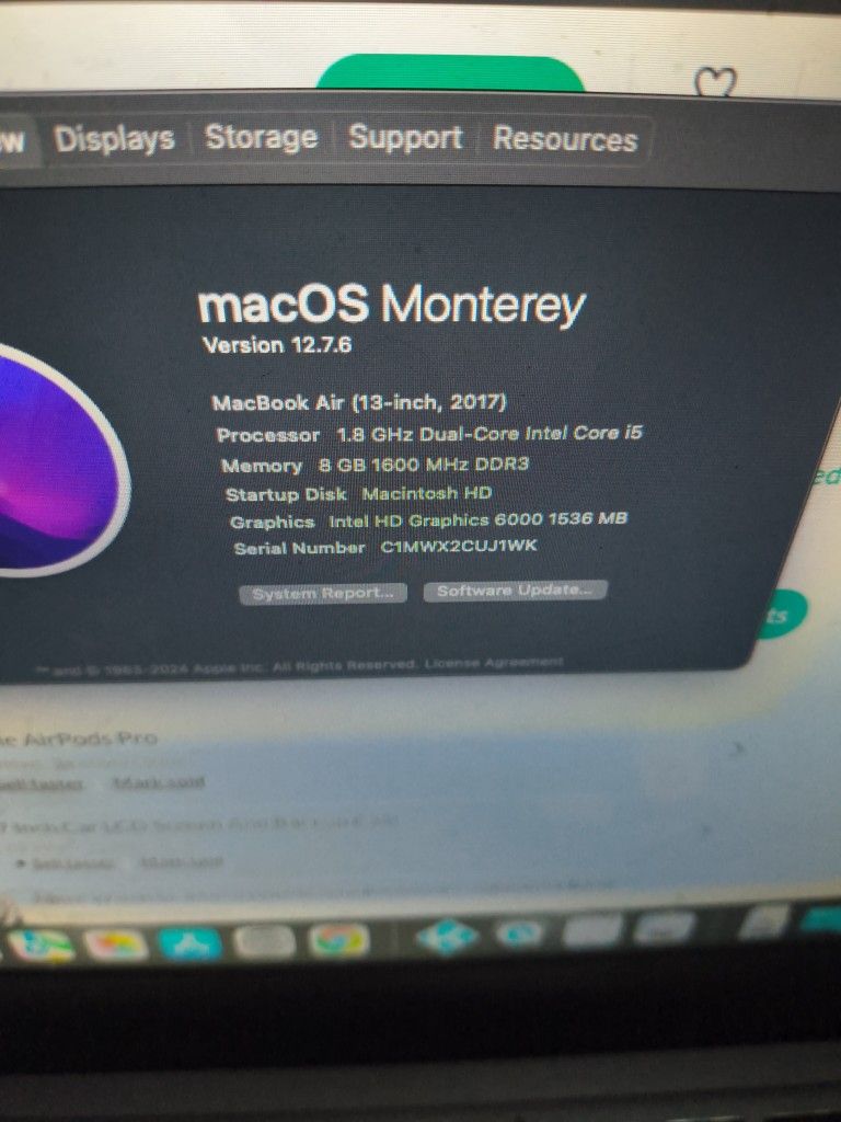 MacBook Air 2017 Trade For Windows Laptop