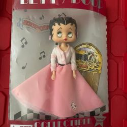 Rare 1996 BETTY BOOP ROCK N ROLL DOLL. Collectible Edition
