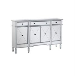 POWELL

MIRRORED 3-

DRAWER 4-

DOOR

SIDEBOARD

CONSOLE TABLE