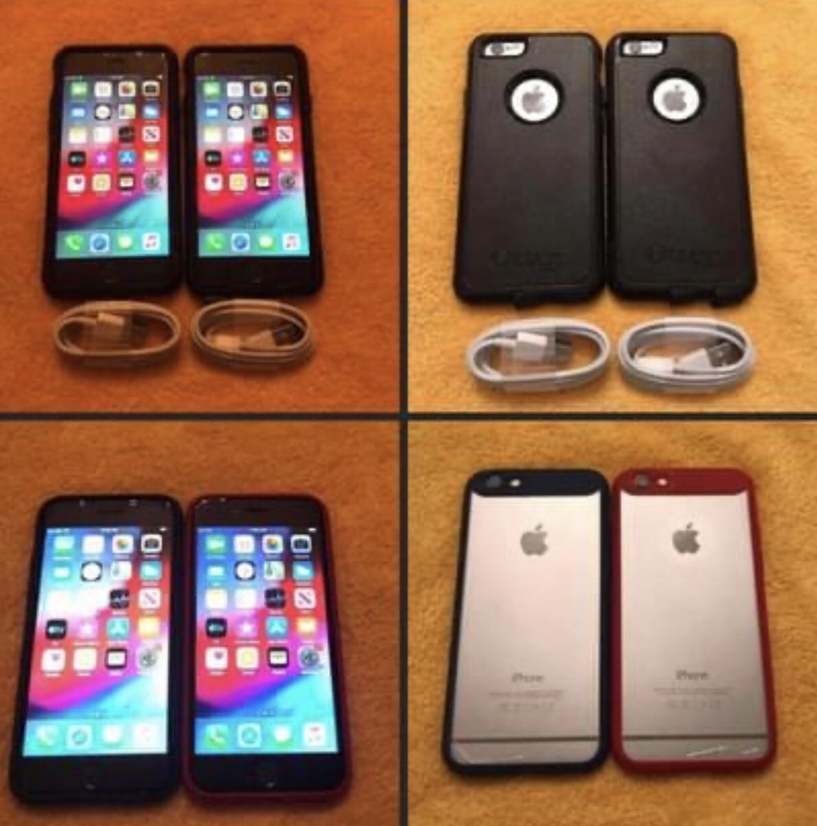 4 iPhone 6 64gb $140 Each