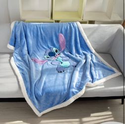 Cosusket kids Stitch Blanket gift