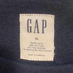 Gap Mens Crewneck Long Sleeve Sweater Size XL NWT 