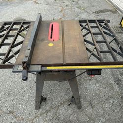 10” Craftsman Contractors Table Saw