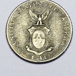 1944 Phillipines Silver Coin