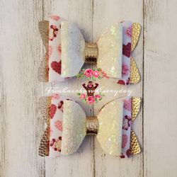 Valentine Hair Bows