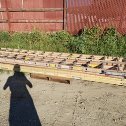 16' and 28';LITTLE GIANT EXTENSION LADDERS