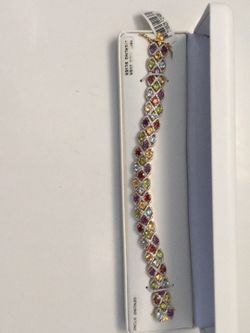 Gold and silver bracelet