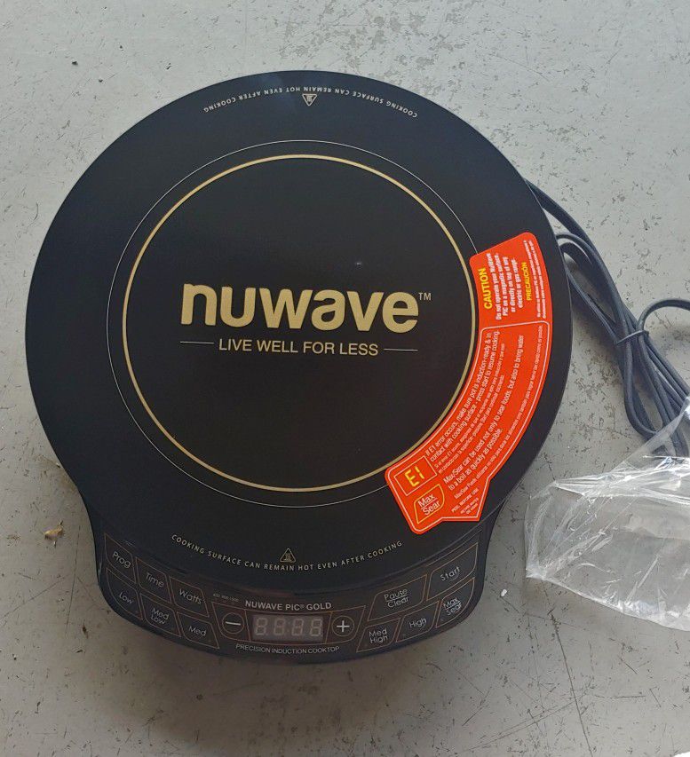 Nuwave PIC (Precision Induction Cooktop)  GOLD Model # 30211
