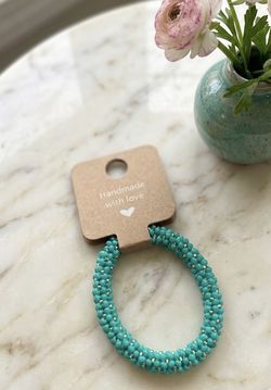 Stretchy Seed Beaded Bracelet