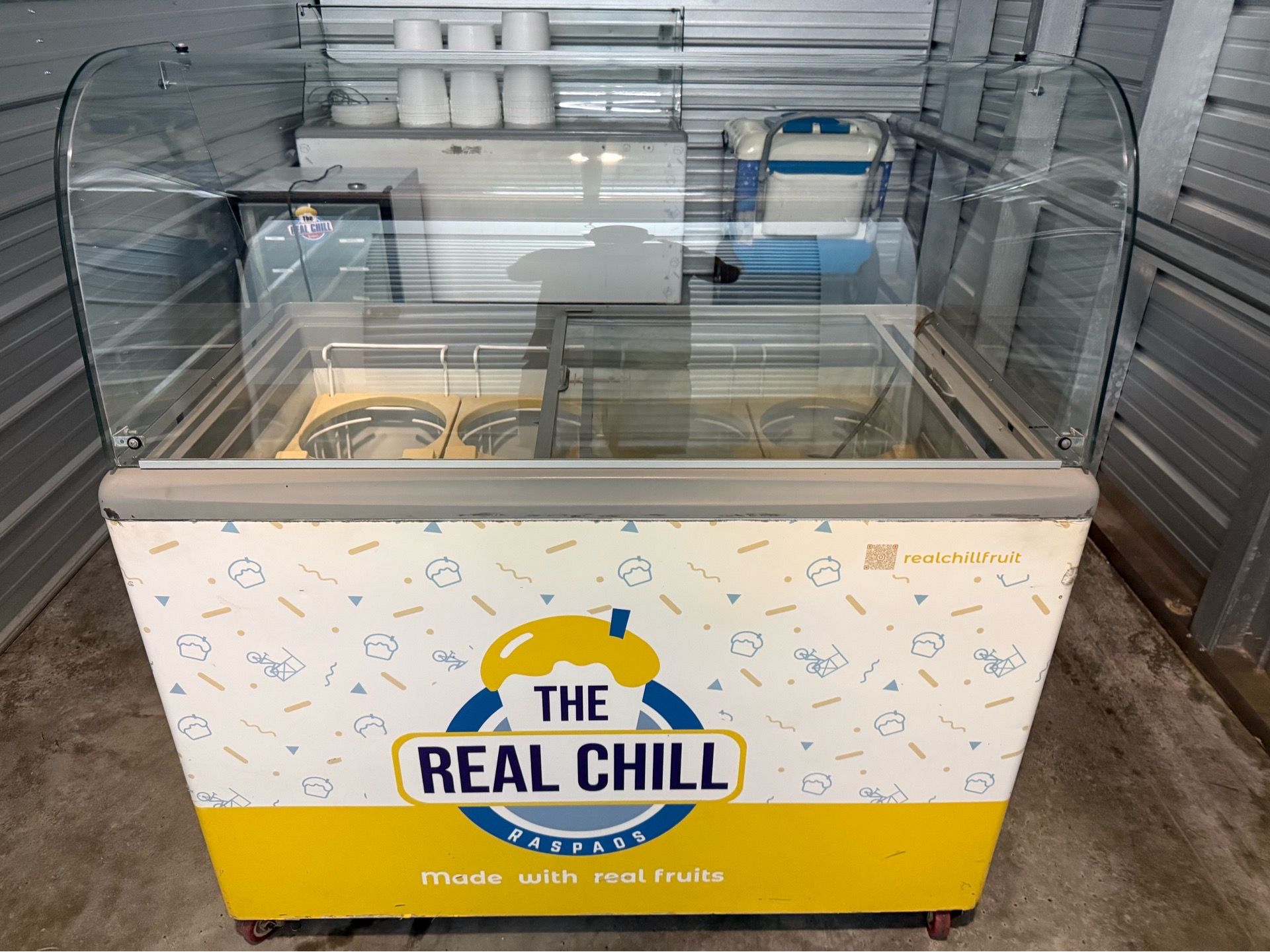FOR SALE – AHT Commercial Ice Cream / Gelato Dipping Cabinet