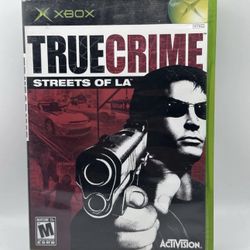 OG Xbox True Crime Streets Of LA 