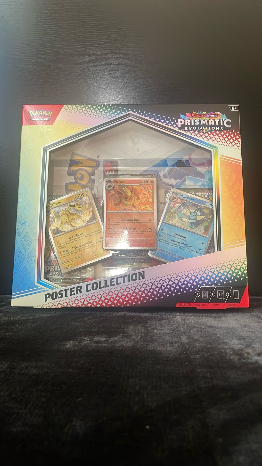 Pokemon Prismatic Evolutions Poster Collection