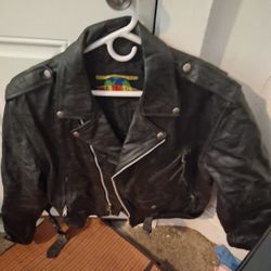 Vintage MOTORCYCLE LEATHER XL 