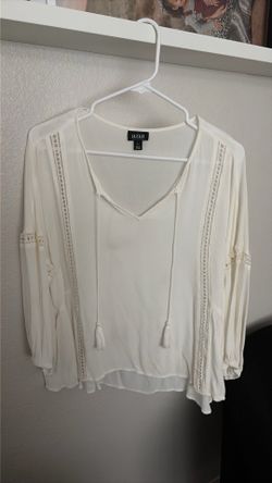 White Boho Shirt