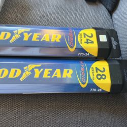 Good Year Windshield Wipers, Number 28 And Number 24