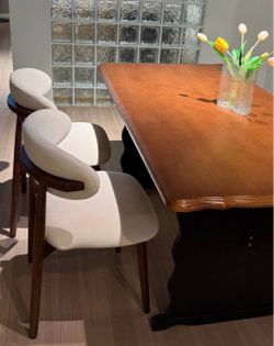 Leather Dining Chairs, $75 Each, Brand New in Box.