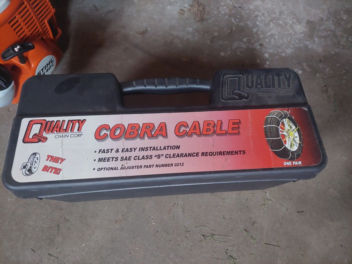 Tire Cables - See Photo For Sizes