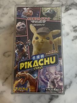 Pokémon Detective Pikachu Booster Box Japanese Sealed