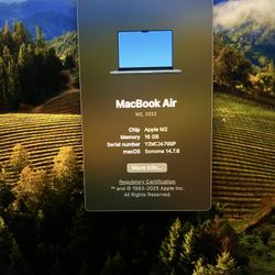 MacBook Air M2