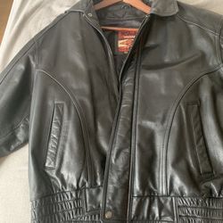 Reed Leather Jacket Mens 
