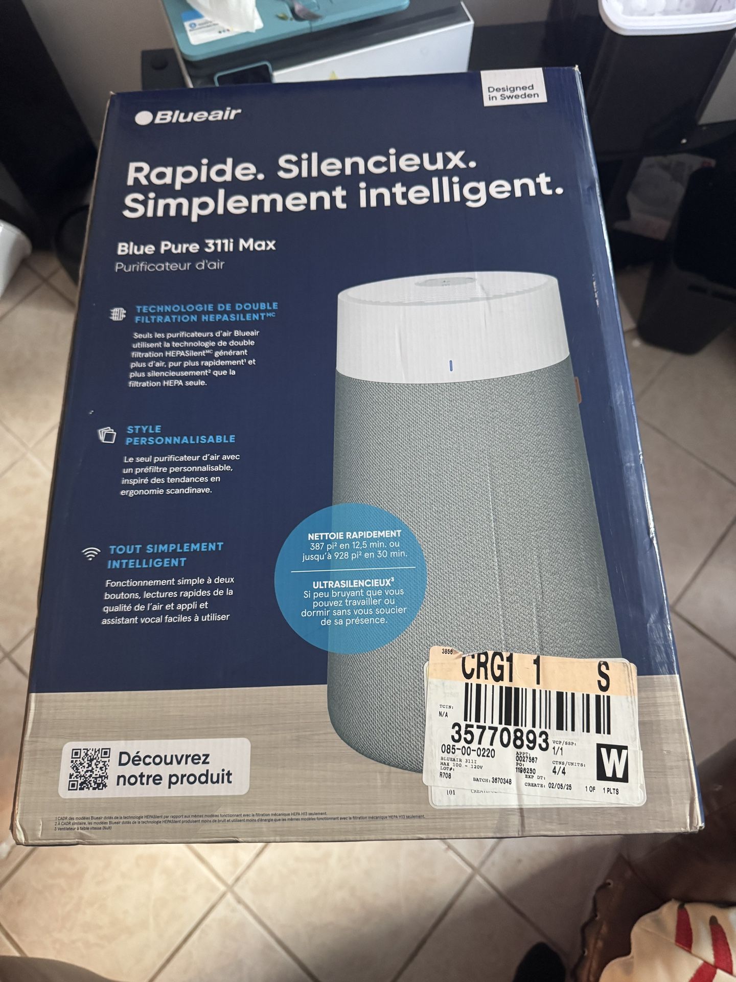 Blueair Pure 311i Max Air Purifier