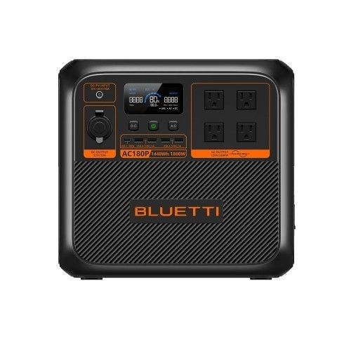 BLUETTI AC180P Solar Portable Power Station | 1,800W / 1,440Wh $425