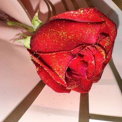 Real Glitter Roses 