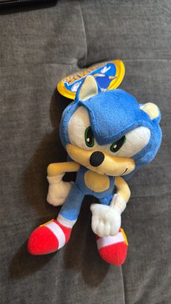 Sonic the Hedgehog Plush Toy with Tag