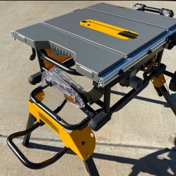 DeWALT 10” TABLE SAW with ROLLING STAND 