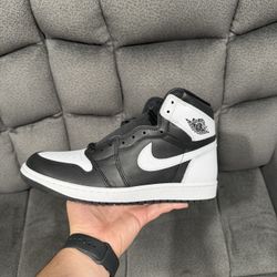 Jordan 1 High Black White 2.0 Size 10