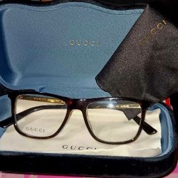 Gucci eyeglasses Men's frames+Gucci case