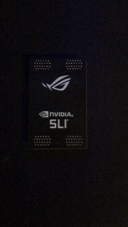 ASUS ROG Nvidia SLI bridge