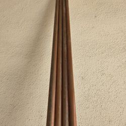 Lot of (4) 10ft, 3/4 inch Copper Type L Pipes, NEW 