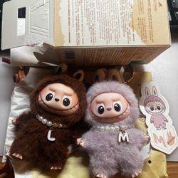 Mini Labubu Pin For Love With Free Necklace